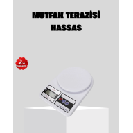 LCD Ekranlı Hassas Dijital Mutfak Terazisi – 5kg Kapasite, 1g Hassasiyet