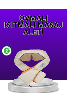 Isıtma Fonksiyonlu Ovmalı Boyun Omuz ve Vücut Masaj Cihazı Rahatlatıcı