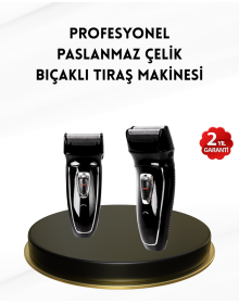 Uzun Pil Ömürlü Şarjlı Tıraş Makinesi – Hızlı Şarj, Ergonomik Tasarım, Çok Yönlü Kullanım