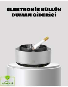 Küllük ve Hava Temizleyici 2’si 1 Arada – Sigara Kokusu Giderici, Araba ve Ofis İçin