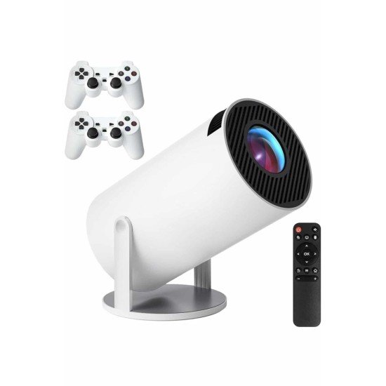4K Wireless Çift Kollu Kumandalı Oyun Projeksiyonu Retro Video Oyunu 4K Wireless Çift Kollu Kumandalı Oyun Projeksiyonu Retro Video Oyunu