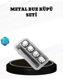 304 Paslanmaz Çelik Buz Küpü Seti Sulandırmadan Soğutan Yeniden Kullanılabilir