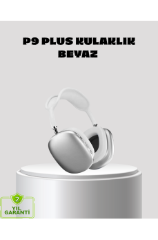 P9 Pro Plus Kablosuz Kulaklık – Üç Mikrofonlu, Uzamsal Ses ve Hızlı Şarj Özellikli