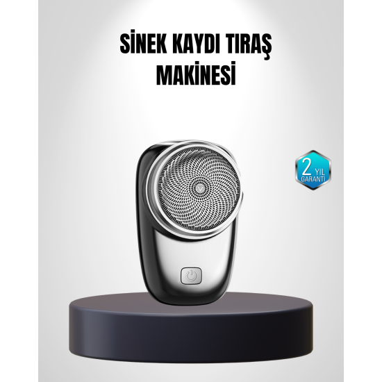 Şarjlı Mini Tıraş Makinesi – Hassas Ciltlere Uygun, Su ile Yıkanabilir, Kompakt Tasarım