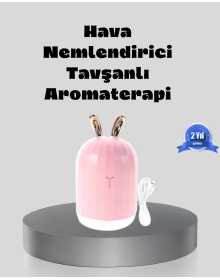 Sessiz Ultrasonik Hava Nemlendirici – Su Bazlı Buhar Difüzör