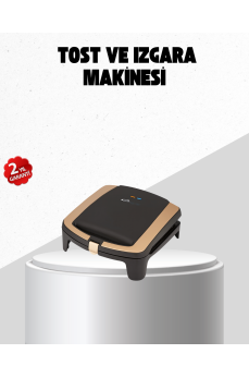 Tost Makinesi Ev Tipi Pratik Kullanım 4 Tost Kapasiteli