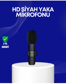 Lightning Girişli 2’li Kablosuz Yaka Mikrofonu Çift Kişilik Kayıt