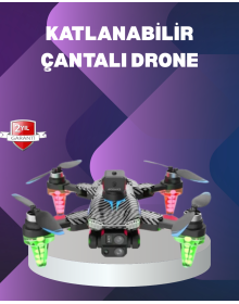 Katlanabilir Drone 1080P Kamera Full HD Çekim Hafif ve Taşınabilir