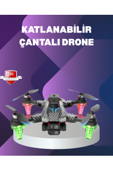 Katlanabilir Drone 1080P Kamera Full HD Çekim Hafif ve Taşınabilir