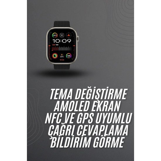 7 Kordonlu Akıllı Saat Ve Aynalı Bluetooth Kulaklık Powerbank Dijital Göstergeli