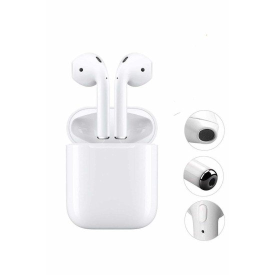 2. Nesil Bluetooth Android ve İOS Uyumlu Kablosuz Kulaklık Çağrı Cevaplama