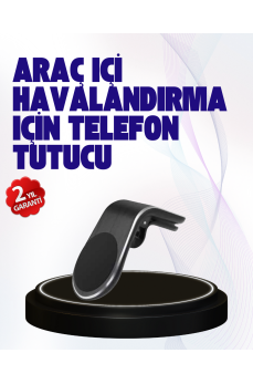 Güçlü Mıknatıslı Araç İçi Telefon Tutucu – Evrensel Uyum
