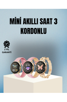 Akıllı Saat – Kalp Atış Takipli, Spor Modlu, Uzun Pil Ömürlü