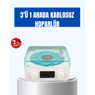 7 Renk Modlu Müzik Sensörlü Disko Topu – LED Işıklı Parti Aydınlatması