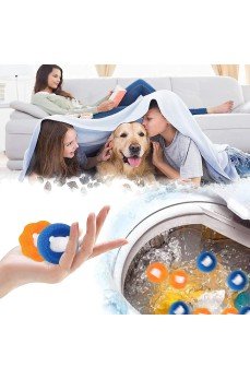 2 Adet Çamaşır Makinesi Ve Evcil Hayvanlar İçin Tüy Toplayıcı Yıkanabilir Sünger Top