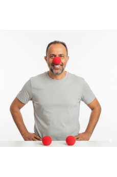 2 Adet Palyaço Burnu Sünger Palyaço Burnu