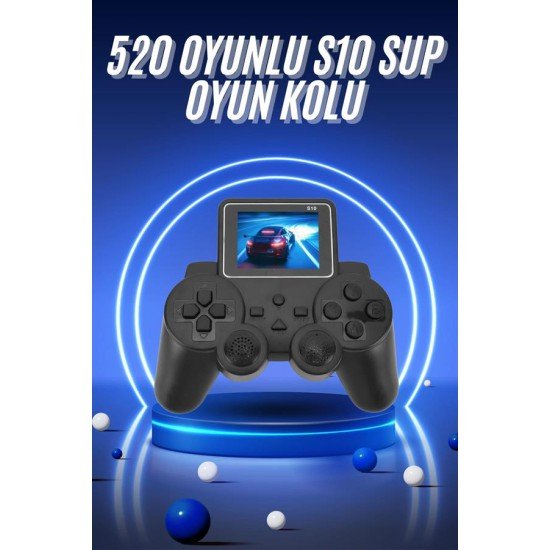 2.4 İnç Ekran 520 Oyunlu Retro Temalı Kablosuz Oyun Kolu El Atarisi 2.4 İnç Ekran 520 Oyunlu Retro Temalı Kablosuz Oyun Kolu El Atarisi