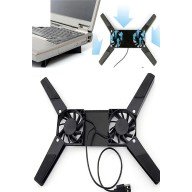 2 Fanlı Notebook Soğutucu Portatif Katlanabilir Laptop Soğutucu Fan Usbli Stand Bilgisayar Fanı 2 Fanlı Notebook Soğutucu Portatif Katlanabilir Laptop Soğutucu Fan Usbli Stand Bilgisayar Fanı