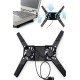 2 Fanlı Notebook Soğutucu Portatif Katlanabilir Laptop Soğutucu Fan Usbli Stand Bilgisayar Fanı 2 Fanlı Notebook Soğutucu Portatif Katlanabilir Laptop Soğutucu Fan Usbli Stand Bilgisayar Fanı