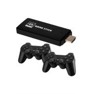 2 Kollu Kablosuz 2.4G Retro Oyunlar 4k Game Stick 3500 Oyun Atari