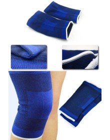 2 Li Elastik Dizlik - Egzersiz ve Spor Dizliği Büyük Boy 23 cm