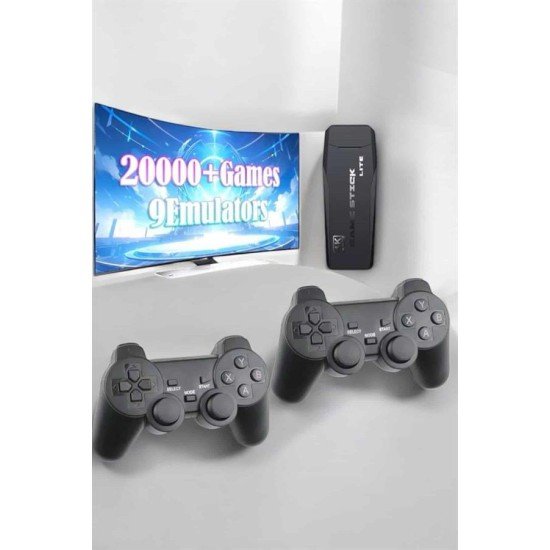 20.000 Oyunlu Premium Model Oyun Konsolu 8k Android Tv HD Game Stick 20.000 Oyunlu Premium Model Oyun Konsolu 8k Android Tv HD Game Stick