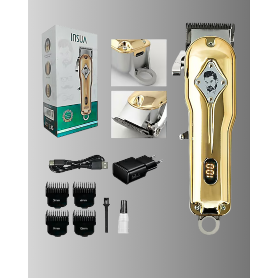 Güçlü Motorlu LCD Ekranlı Şarjlı Tıraş ve Şekillendirme Makinesi Güçlü Motorlu LCD Ekranlı Şarjlı Tıraş ve Şekillendirme Makinesi
