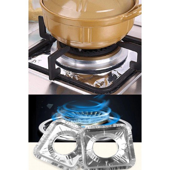 20 Adet Ocak Üstü Koruyucu Leke Önleyici Isıya Dayanıklı Yıkanabilir Ocak Gözü Izgara Koruyucu Folyo 20 Adet Ocak Üstü Koruyucu Leke Önleyici Isıya Dayanıklı Yıkanabilir Ocak Gözü Izgara Koruyucu Folyo