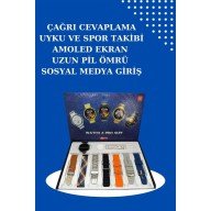 2025 Model Akıllı Saat ve 2.Nesil TWS Bluetooth Kulaklık Yüksek Ses Kaliteli