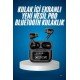 2025 Model Bluetooth Kulaklık Dokunmatik Ekran Yüksek Ses Kalitesi
