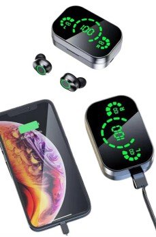 2025 Model Bluetooth Kulaklık Telefon Şarj Edebilen Çağrı Cevaplama Dijital Göstergeli 2025 Model Bluetooth Kulaklık Telefon Şarj Edebilen Çağrı Cevaplama Dijital Göstergeli