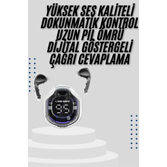 2025 Model Kablosuz Bluetooth Kulaklık ANC ENC Destekli HİFİ Stereo