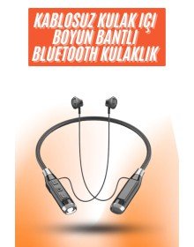 Yeni Nesil Silikonlu Kulak İçi Kablosuz Kesintisiz Bluetooth Kulaklık Kablolu