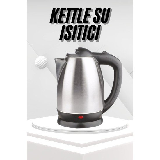 Yeni Nesil Saplı Uzun Ömürlü Paslanmaz Çelik Su Isıtıcı Kettle