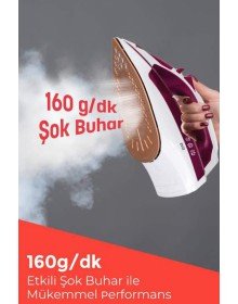 2200W Seramik Kaplama Estetik Tasarımı 360 Derece Dönebilir Kablosu