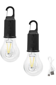 3 Farklı Mod LED'li Şarjlı Asma Kancalı Kamp Lambası Taşınabilir Ampul 3 Farklı Mod LED'li Şarjlı Asma Kancalı Kamp Lambası Taşınabilir Ampul