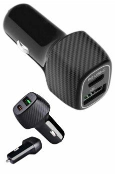 Araç İçi Hızlı Şarj Soketi 38W Oto Çakmaklık Type-C Araba Çakmaklık