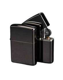 Erkeklere Özel Hediyelik Eşya Zippo Metalik Benzinli Çakmak Doldurulabilir