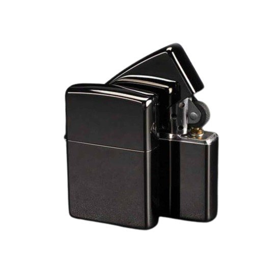 Erkeklere Özel Hediyelik Eşya Zippo Metalik Benzinli Çakmak Doldurulabilir