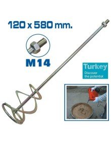 Topshop TH14343 Boya Alçı ve Harç Karıştırıcı Uç 120x580 mm