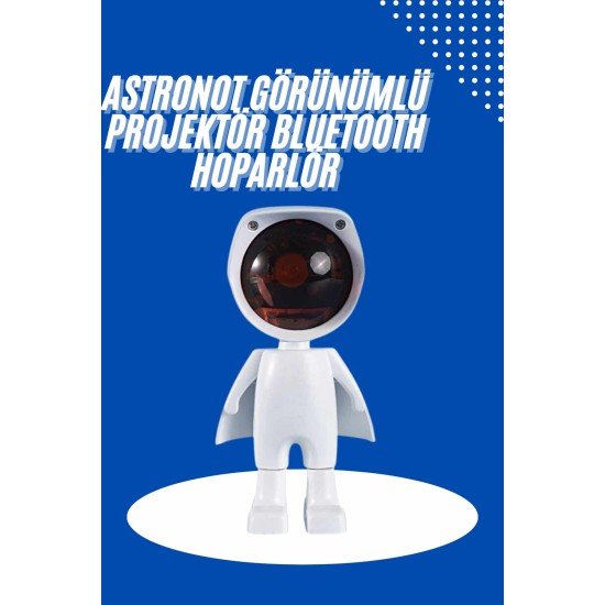 Astronot Işık Projektörü Gökkuşağı Projeksiyon Gece Lambası Hediyelik Astronot Işık Projektörü Gökkuşağı Projeksiyon Gece Lambası Hediyelik