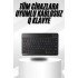 Kablosuz Bluetooth Bağlantılı Taşınabilir Q Klavye Tüm Cihazlara Uyumlu