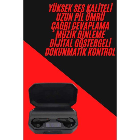 Siyah Profesyonel  Kulaklık HD Mikrofonlu Çağrı Cevaplayabilen