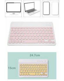 Kablosuz Bluetooth Bağlantılı Taşınabilir Q Klavye Tüm Cihazlara Uyumlu