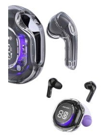 Kablosuz Dijital Göstergeli Powerbanklı IOS ve  Android Uyumlu  Kulaklık