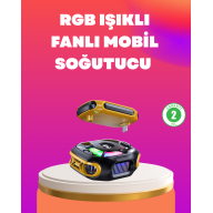 Type-C Girişli AI Modlu Yüksek Performanslı Telefon Soğutucu