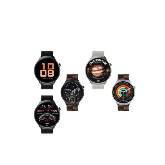 Yeni Nesil Akıllı Saat Çağrı Cevaplayabilen Plastik 47 Mm Uyumlu Kordon