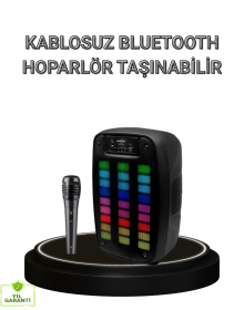 Kablosuz Bluetooth  Kulaklık Led Işıklı