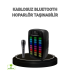 Kablosuz Bluetooth  Kulaklık Led Işıklı