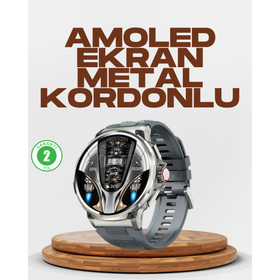 Şık Metal Kasa ve Değiştirilebilir Kordonlarla SW80 Smartwatch Şık Metal Kasa ve Değiştirilebilir Kordonlarla SW80 Smartwatch